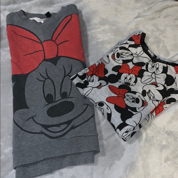 Minnie sweatshirts (2) pullovers - Picture 1 of 5